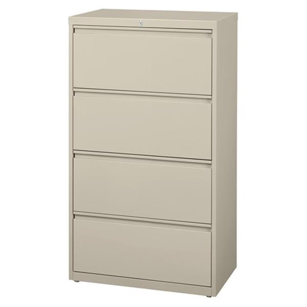 Lateral Files, 4-Drawer, 42" W
